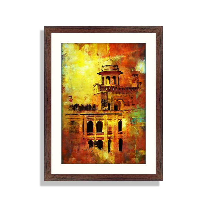 Set of 4 Historical Framed Art ZS_FR05