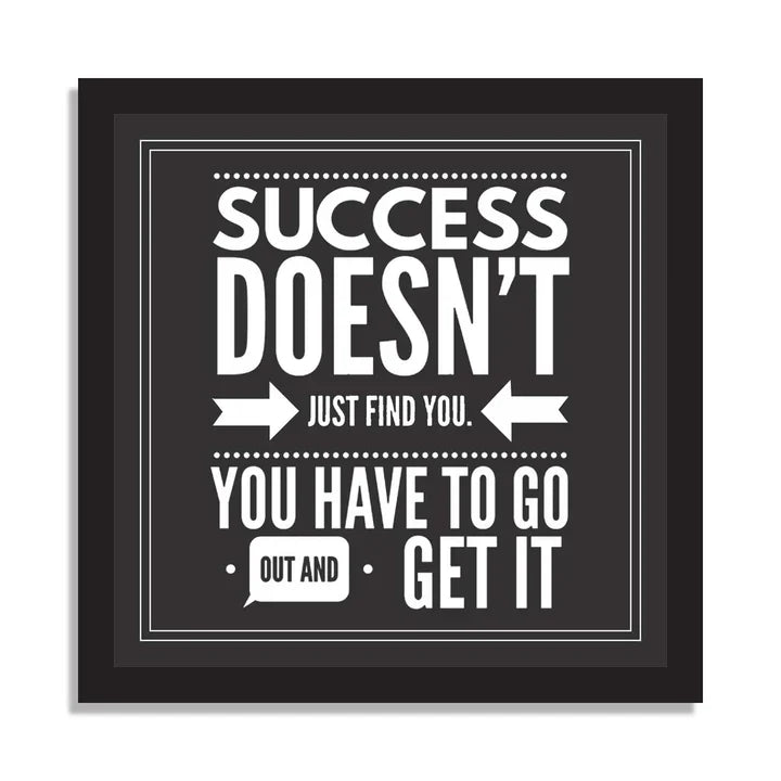 Set of 4 Motivational Quotes ZS_FR62