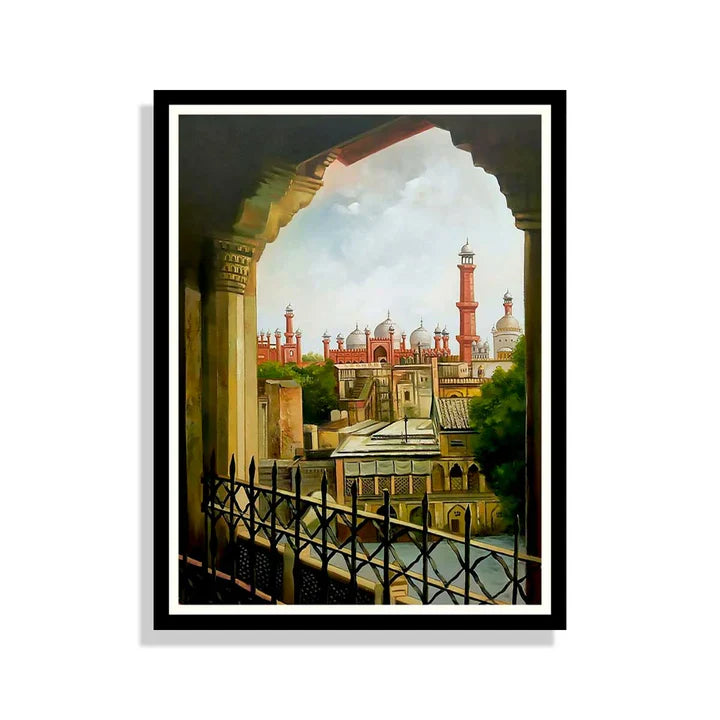 Set of 7 Historical Framed Art  ZS_FR31
