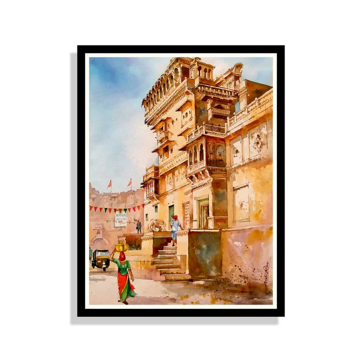 Set of 7 Historical Framed Art  ZS_FR31