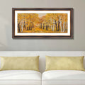 Autumn forest, orange leaves ZS_FR12