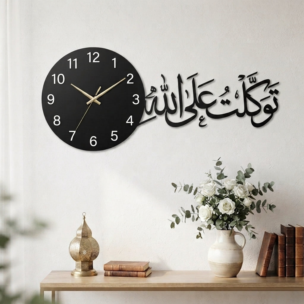 Tawakaltu Allalahi clock